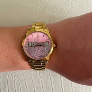 Brand: Just Cavalli; Color: Gold